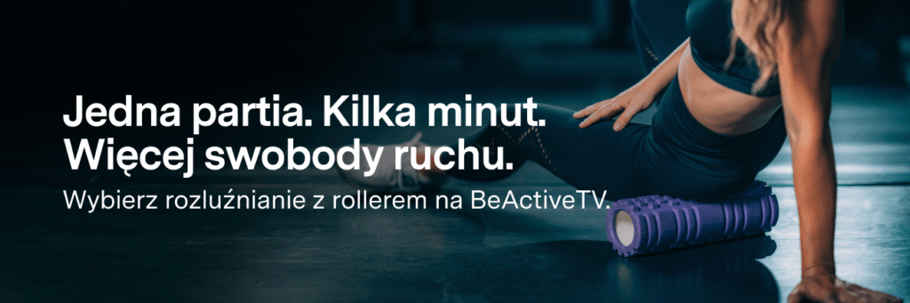 Rolowanie mięśni przed czy po treningu_ Baner 3